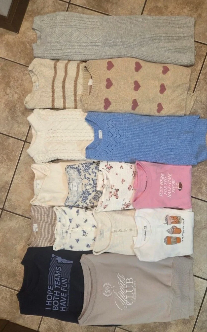 Abercrobie Kids. Girls Size 7/8. Fall/winter Bundle. - Picture 1 of 5